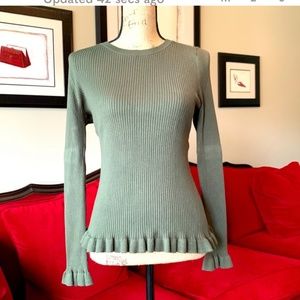 Cute & Warm Olive Green Sweater!